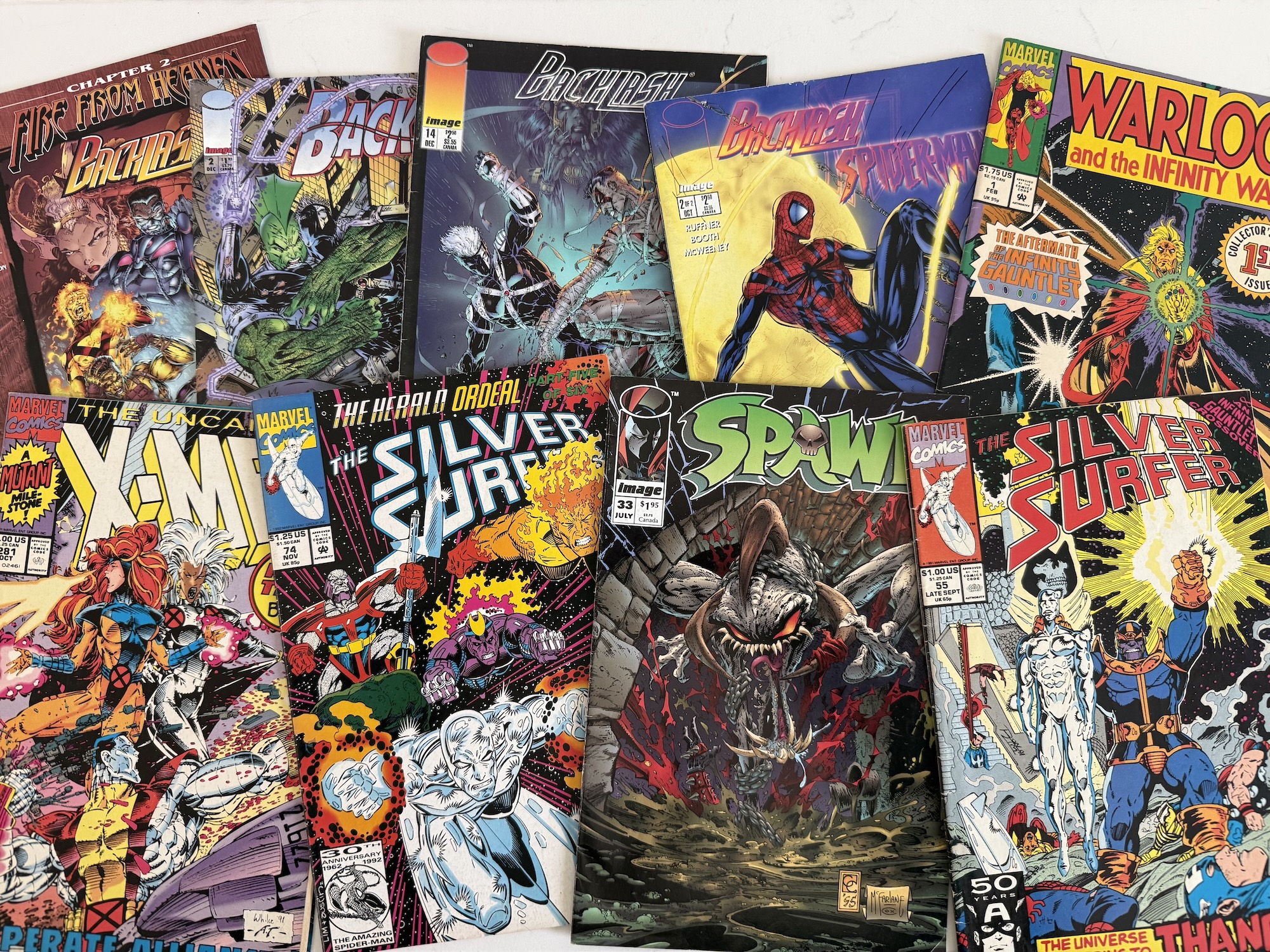 Jai's comic book collection